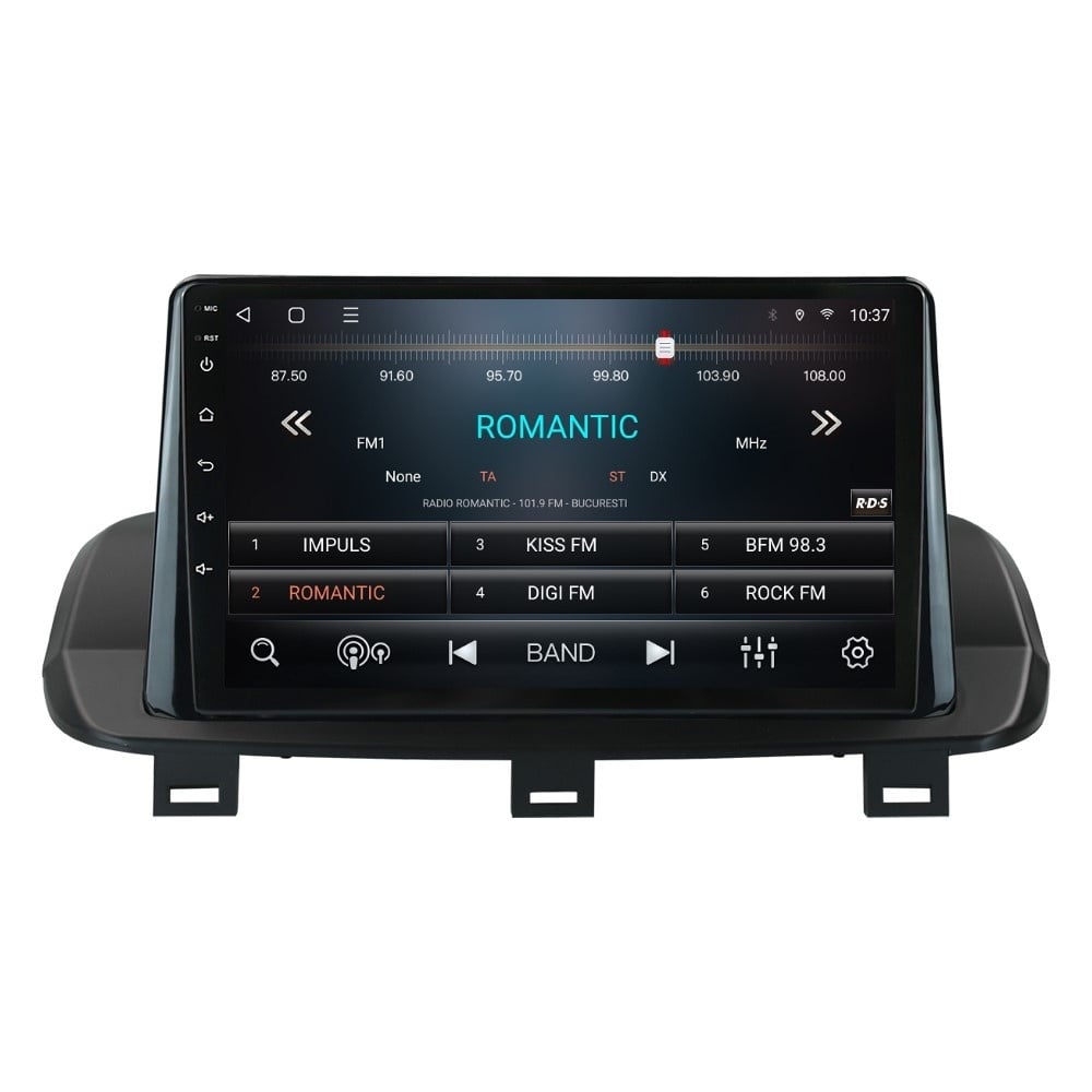 Navigatie dedicata cu Android Nissan Qashqai III dupa 2021, 2GB RAM, Radio GPS Dual Zone, Display HD QLED 10