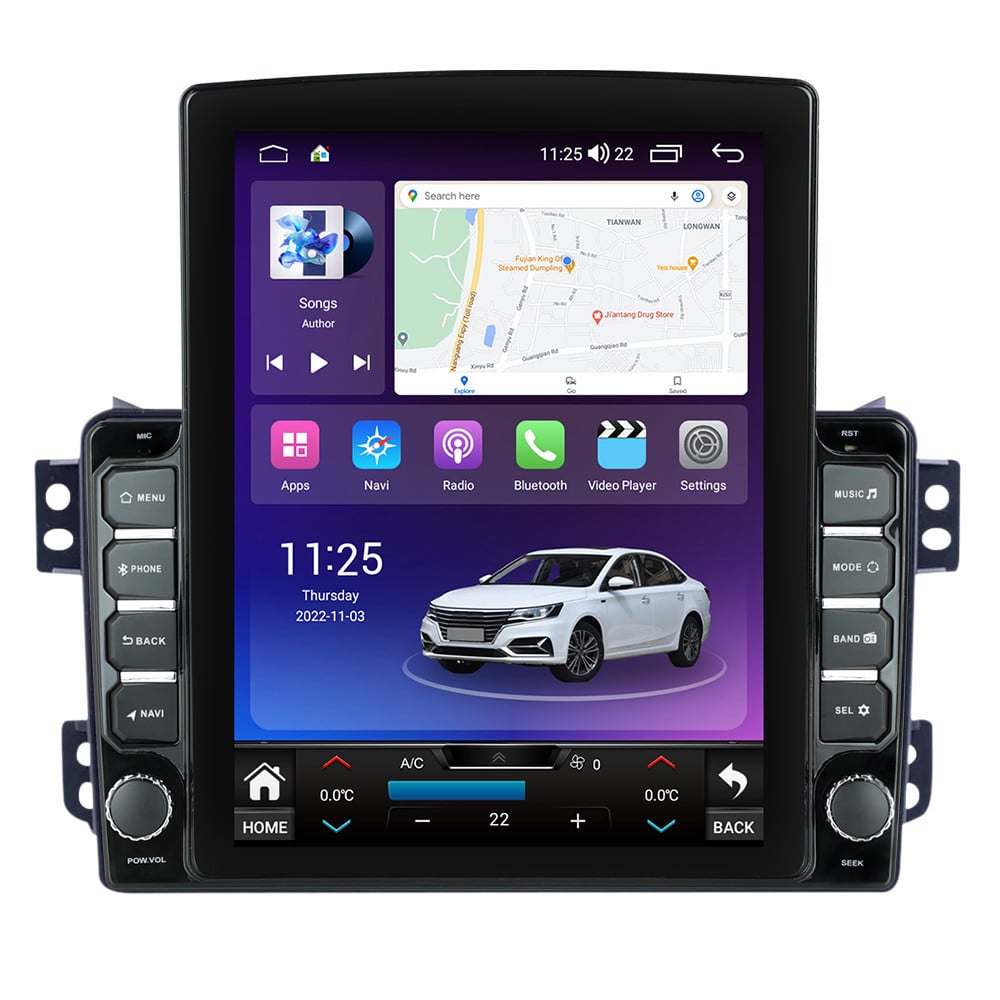 Navigatie dedicata cu Android Opel Agila 2007 - 2014, 8GB RAM, Radio GPS Dual Zone, Touchscreen IPS 9.7