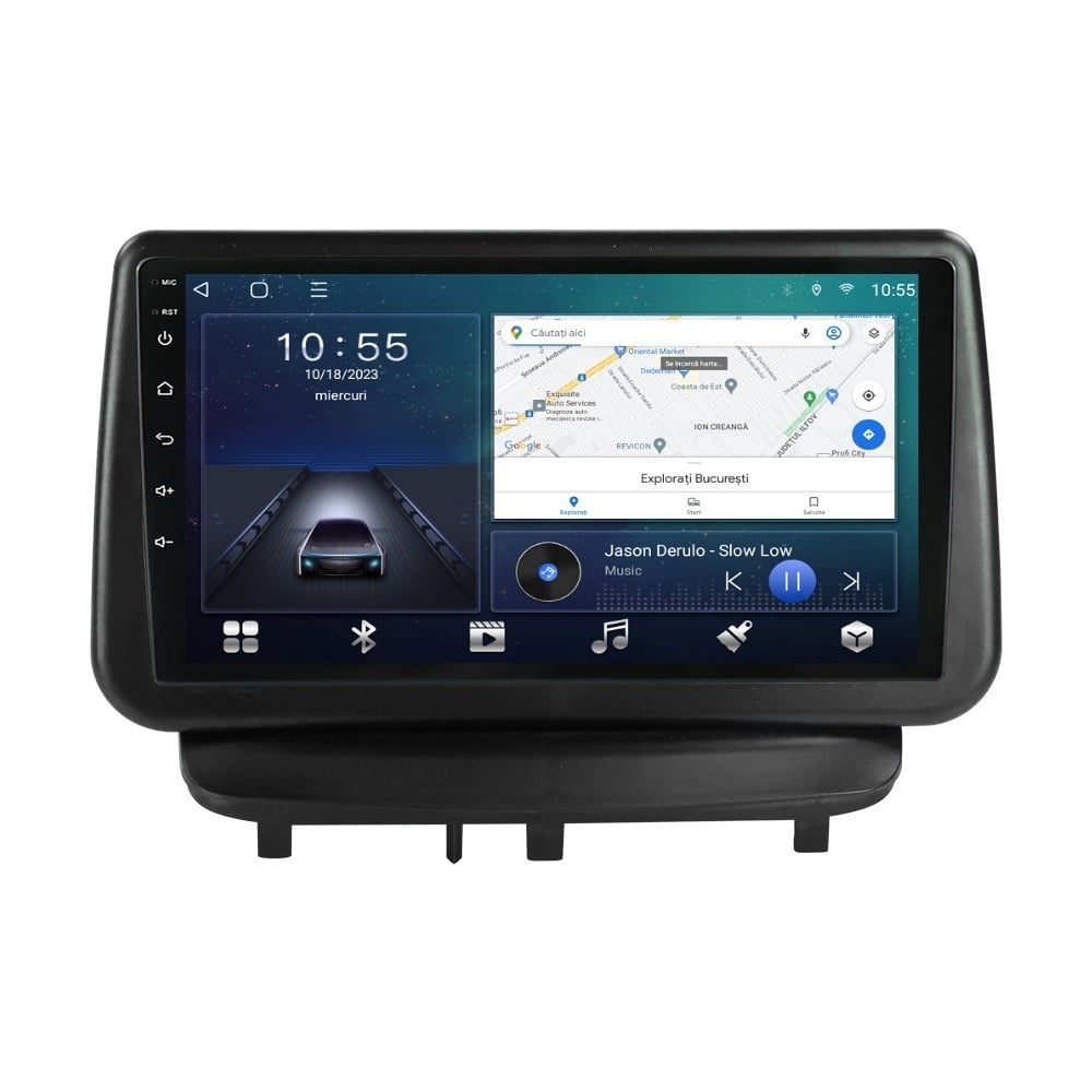 Navigatie dedicata cu Android Opel Corsa D 2006 - 2014, 3GB RAM, Radio GPS Dual Zone, Display HD QLED 9\'\' Touchscreen, Internet Wi-Fi si slot SIM 4G, Bluetooth, MirrorLink, USB, Waze - 1 | YEO