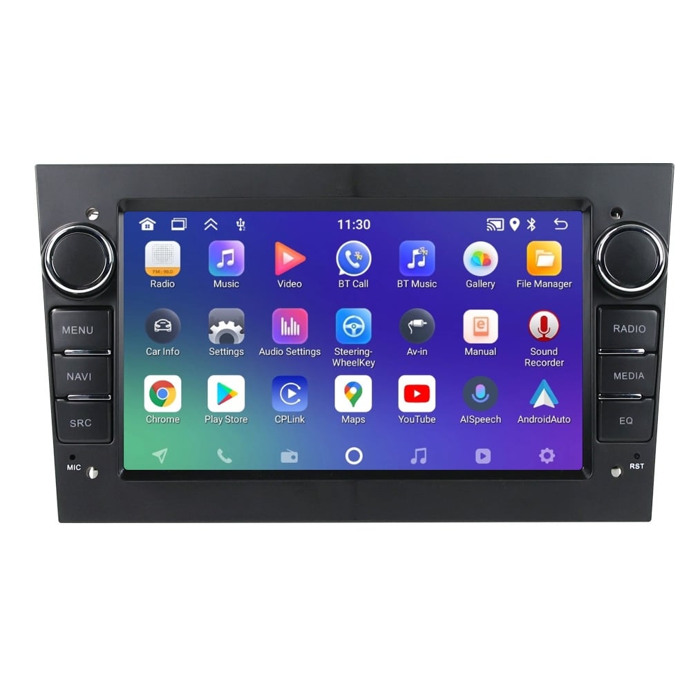 Navigatie dedicata cu Android Opel Corsa D 2006 - 2014, negru, 2GB RAM, Radio GPS Dual Zone, Display HD 7