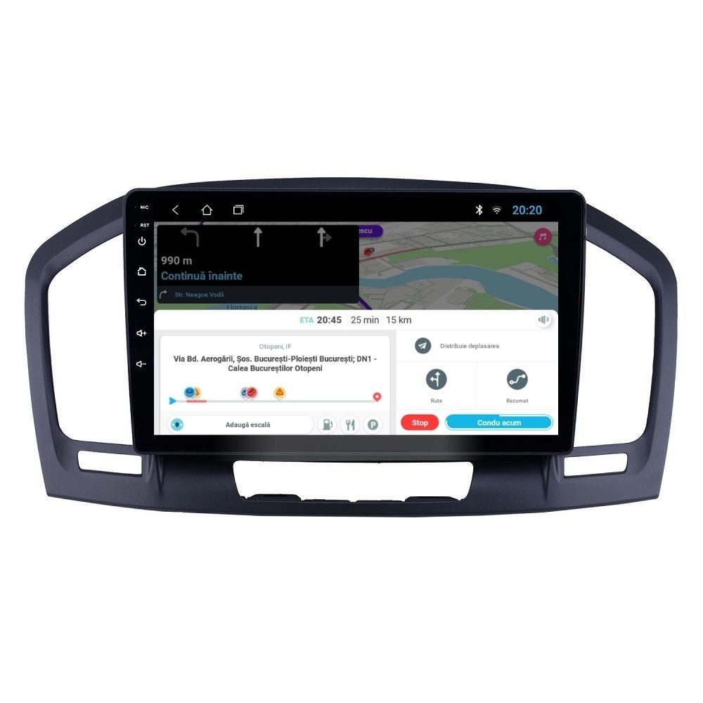 Navigatie dedicata cu Android Opel Insignia A 2008 - 2013, 1GB RAM, Radio GPS Dual Zone, Display HD IPS 9" Touchscreen, Internet Wi-Fi, Bluetooth, MirrorLink, USB - Imagine 7