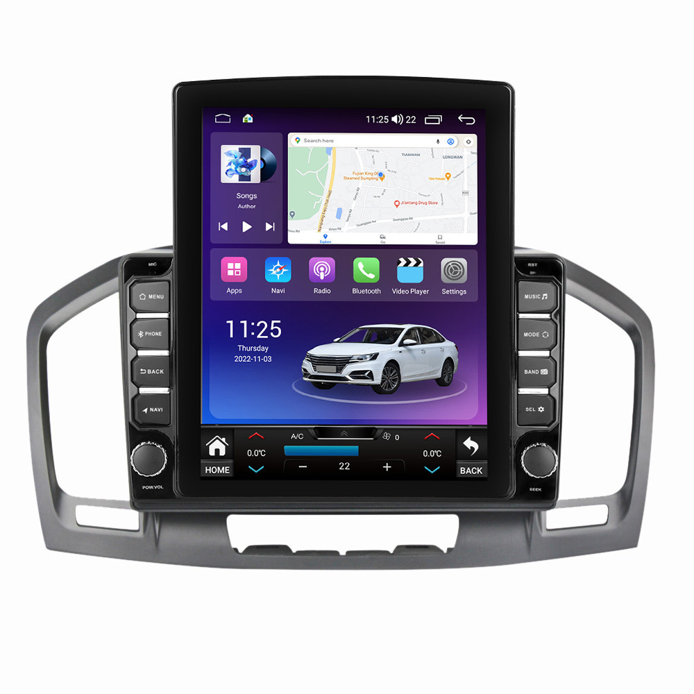 Navigatie dedicata cu Android Opel Insignia A 2008 - 2013, 4GB RAM, Radio GPS Dual Zone, Touchscreen IPS 9.7