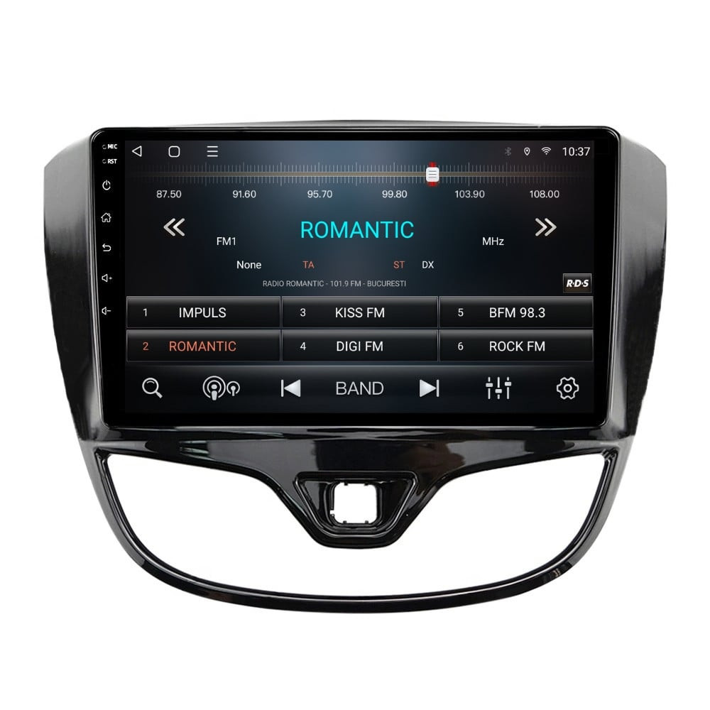 Navigatie dedicata cu Android Opel Karl 2015 - 2019, 3GB RAM, Radio GPS Dual Zone, Display HD QLED 9