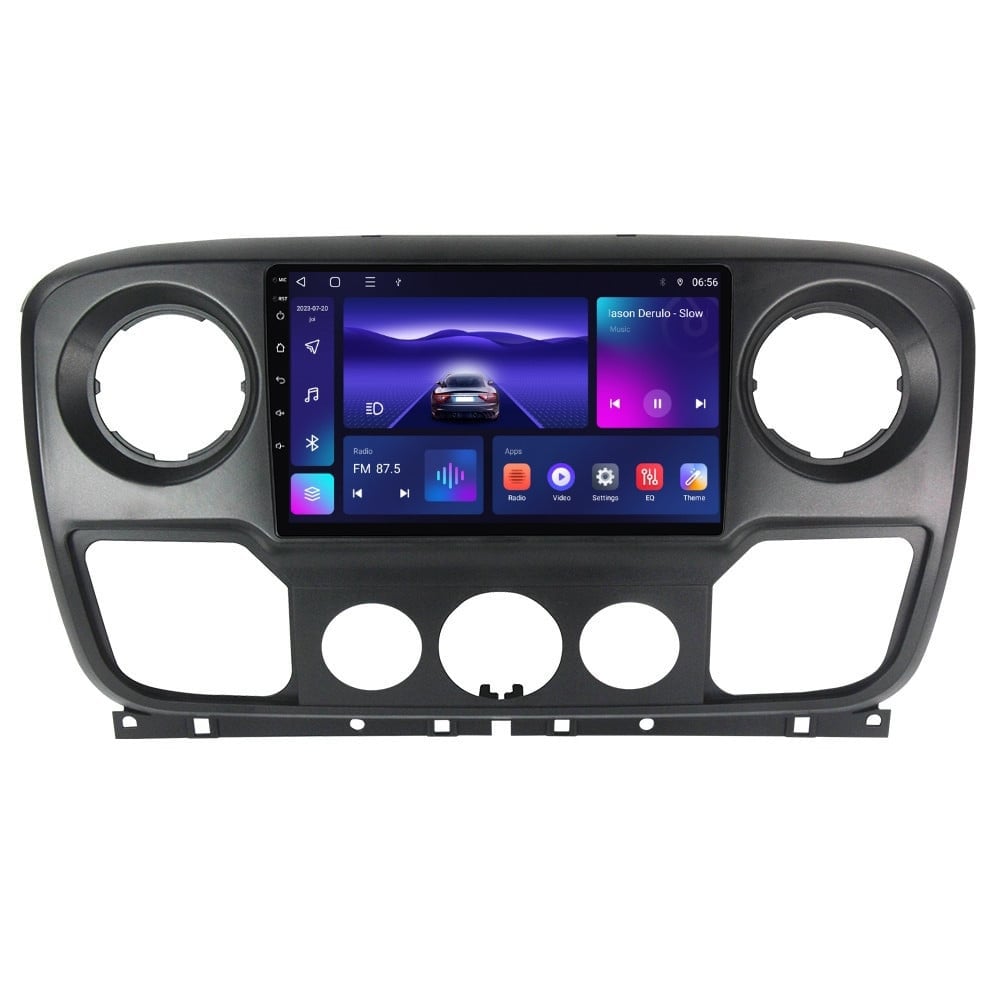 Navigatie dedicata cu Android Opel Movano B 2010 - 2019, 3GB RAM, Radio GPS Dual Zone, Display HD QLED 10