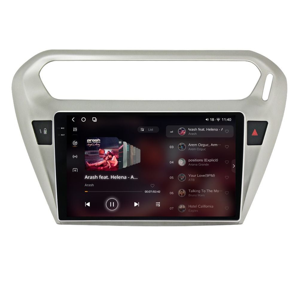 Navigatie dedicata cu Android Peugeot 301 dupa 2012, 12GB RAM, Radio GPS Dual Zone, Display 2K QLED 9.5