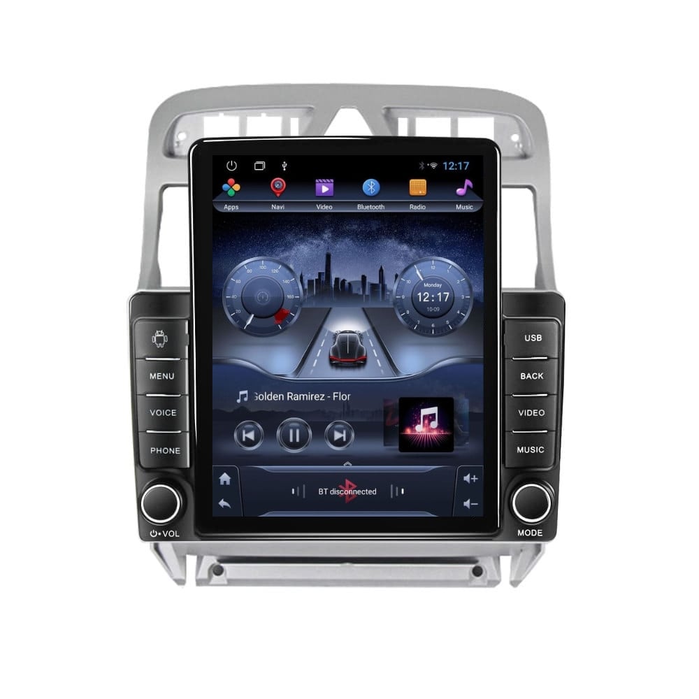 Navigatie dedicata cu Android Peugeot 307 2000 - 2013, 2GB RAM, Radio GPS Dual Zone, Touchscreen IPS 9.7