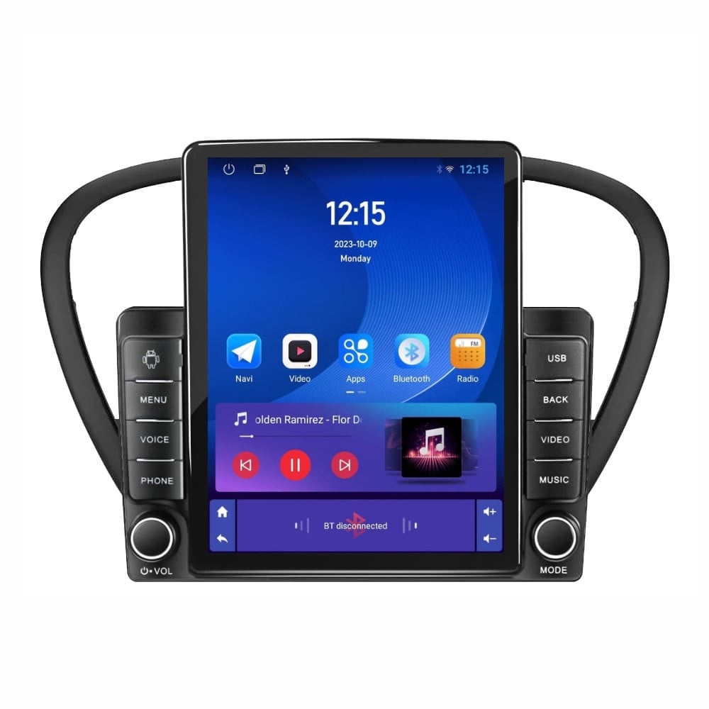 Navigatie dedicata cu Android Peugeot 607 2004 - 2011, 1GB RAM, Radio GPS Dual Zone, Touchscreen IPS 9.7