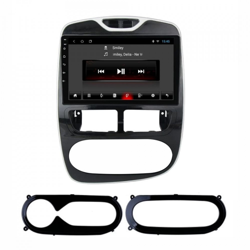 Navigatie dedicata cu Android Renault Clio IV 2012 - 2019, 2GB RAM, Radio GPS Dual Zone, Display HD IPS 10