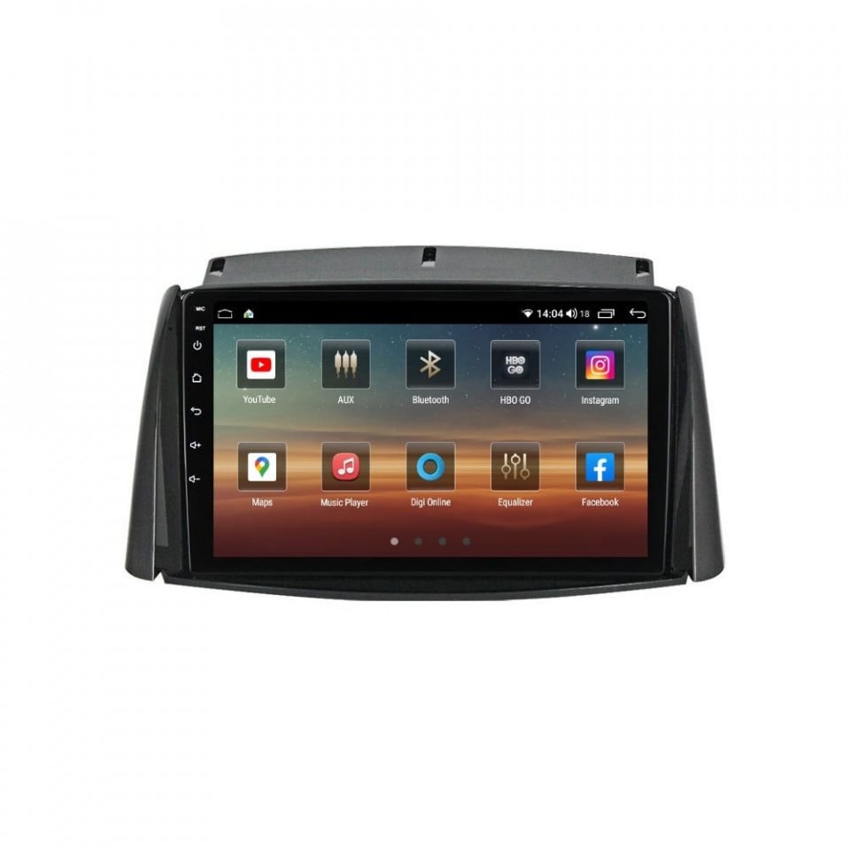 Navigatie dedicata cu Android Renault Koleos 2008 - 2016, 6GB RAM, Radio GPS Dual Zone, Display HD QLED 9