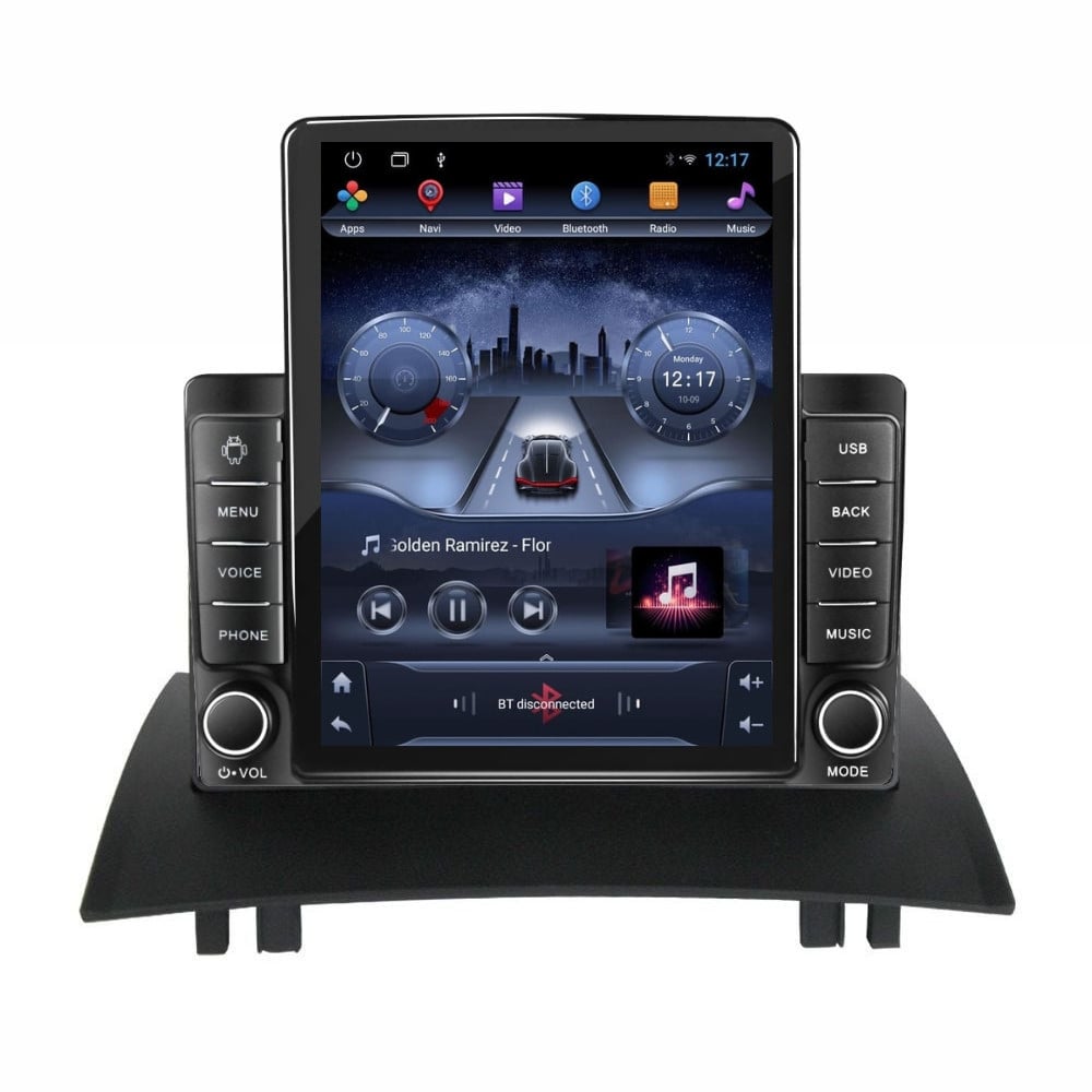 Navigatie dedicata cu Android Renault Megane II 2001 - 2009, 2GB RAM, Radio GPS Dual Zone, Touchscreen IPS 9.7