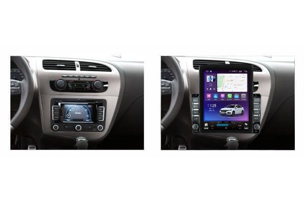 Navigatie dedicata cu Android Seat Leon 1P 2005 - 2013, 8GB RAM, Radio GPS Dual Zone, Touchscreen IPS 9.7