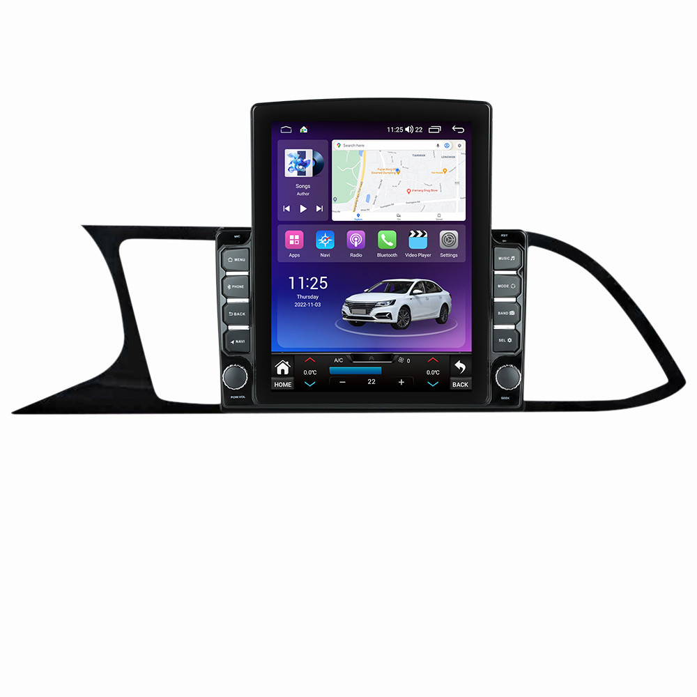 Navigatie dedicata cu Android Seat Leon 5F 2013 - 2020, 4GB RAM, Radio GPS Dual Zone, Touchscreen IPS 9.7