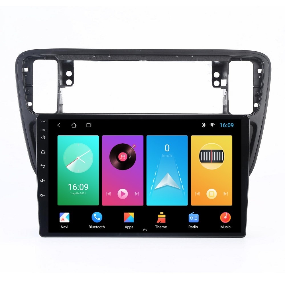 Navigatie dedicata cu Android Seat Mii 2011 - 2019, 1GB RAM, Radio GPS Dual Zone, Display HD IPS 9