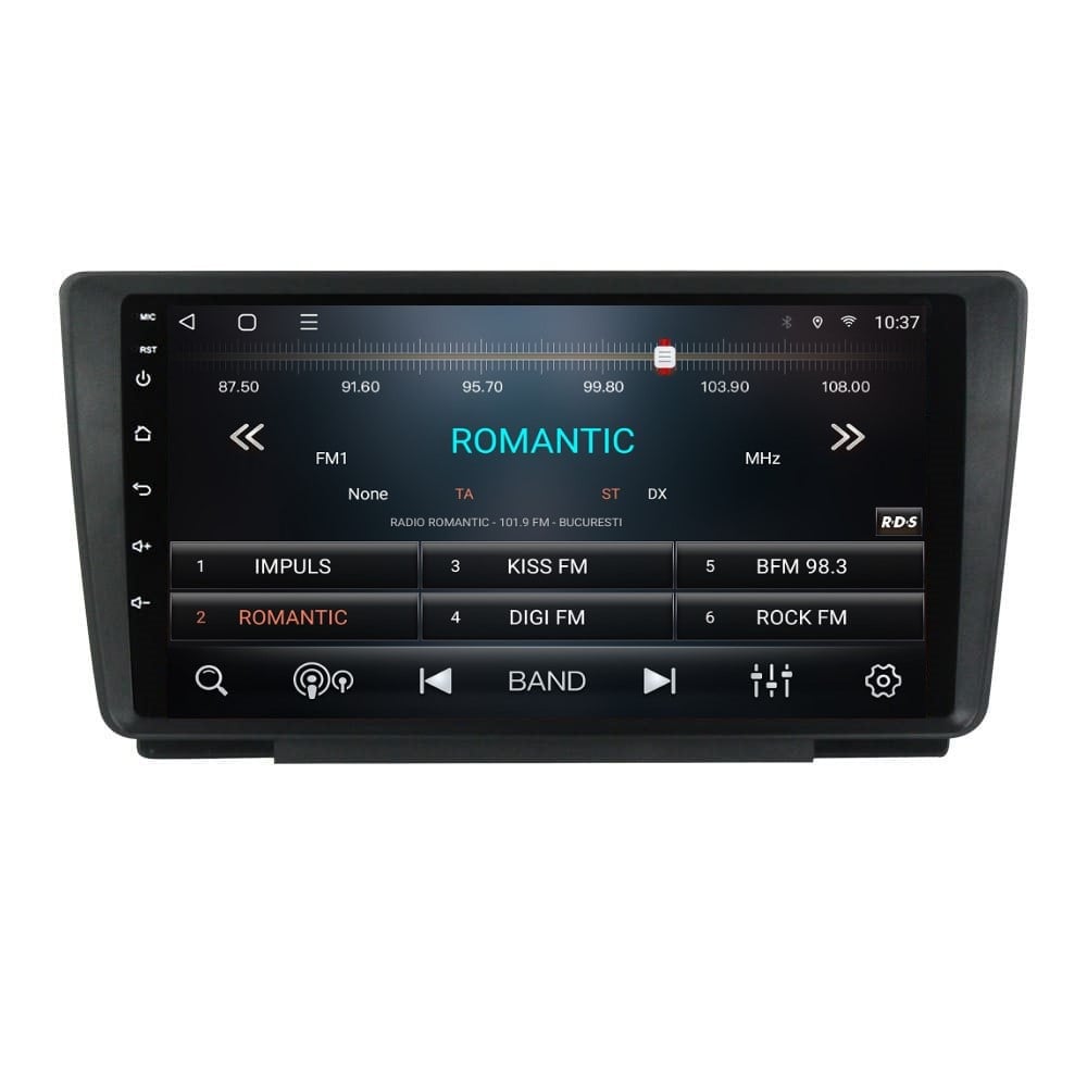 Navigatie dedicata cu Android Skoda Octavia II 2004 - 2013, 3GB RAM, Radio GPS Dual Zone, Display HD QLED 9