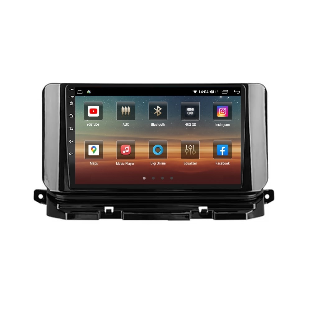 Navigatie dedicata cu Android Skoda Octavia IV dupa 2019, 6GB RAM, Radio GPS Dual Zone, Display HD QLED 10