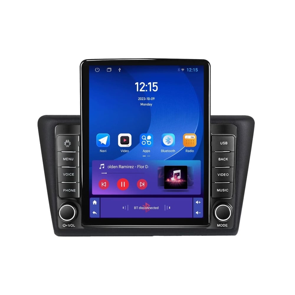 Navigatie dedicata cu Android Skoda Rapid 2011 - 2019, 1GB RAM, Radio GPS Dual Zone, Touchscreen IPS 9.7