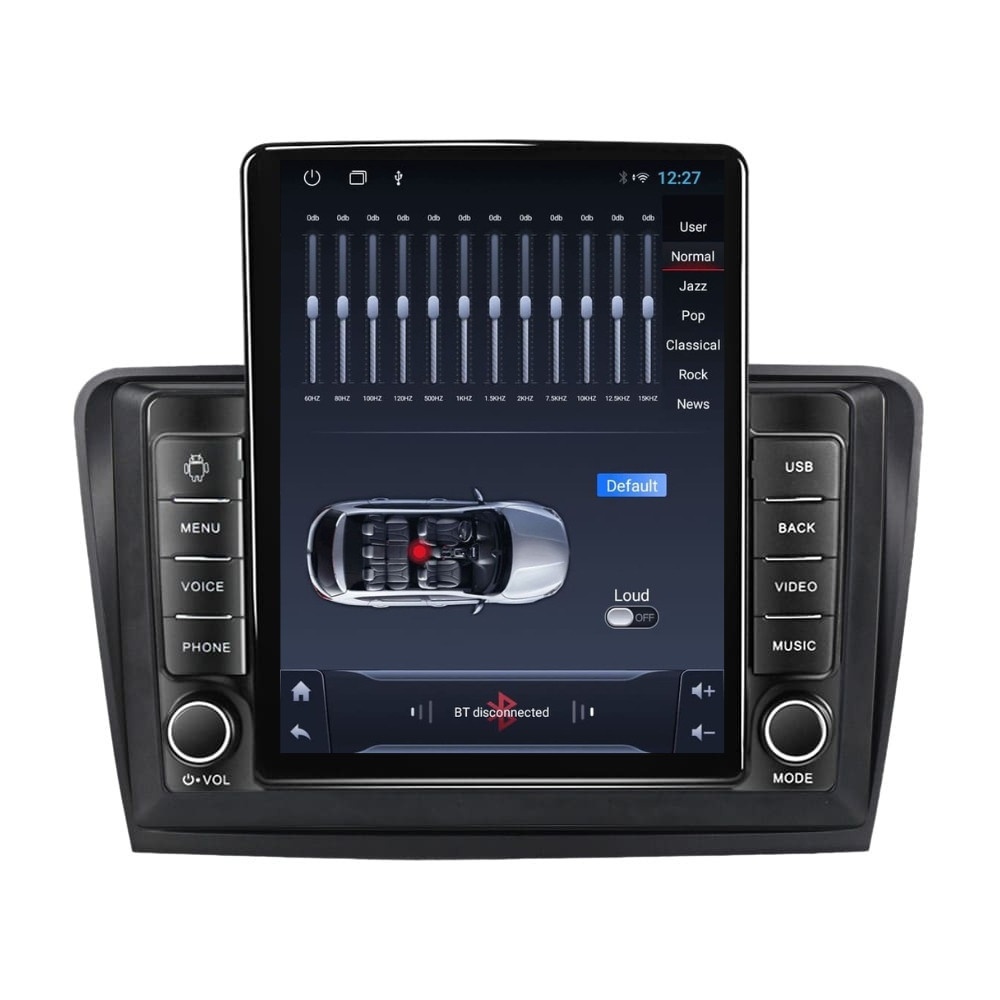 Navigatie dedicata cu Android Skoda Superb II 2008 - 2015, 2GB RAM, Radio GPS Dual Zone, Touchscreen IPS 9.7" HD tip Tesla, Internet Wi-Fi, Bluetooth, MirrorLink, USB - Imagine 6