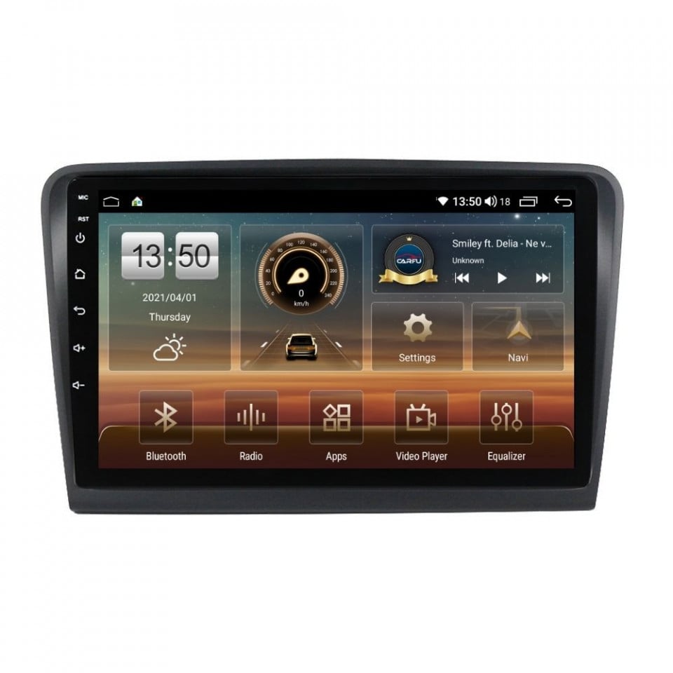 Navigatie dedicata cu Android Skoda Superb II 2008 - 2015, 4GB RAM, Radio GPS Dual Zone, Display HD QLED 10