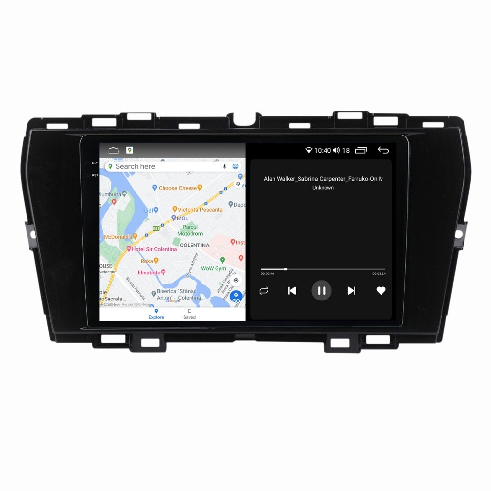 Navigatie dedicata cu Android Ssangyong Korando dupa 2019, 4GB RAM, Radio GPS Dual Zone, Display 2K QLED 9.5