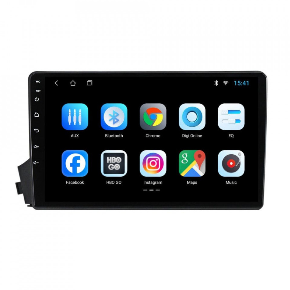 Navigatie dedicata cu Android Ssangyong Kyron 2005 - 2011, 1GB RAM, Radio GPS Dual Zone, Display HD IPS 9