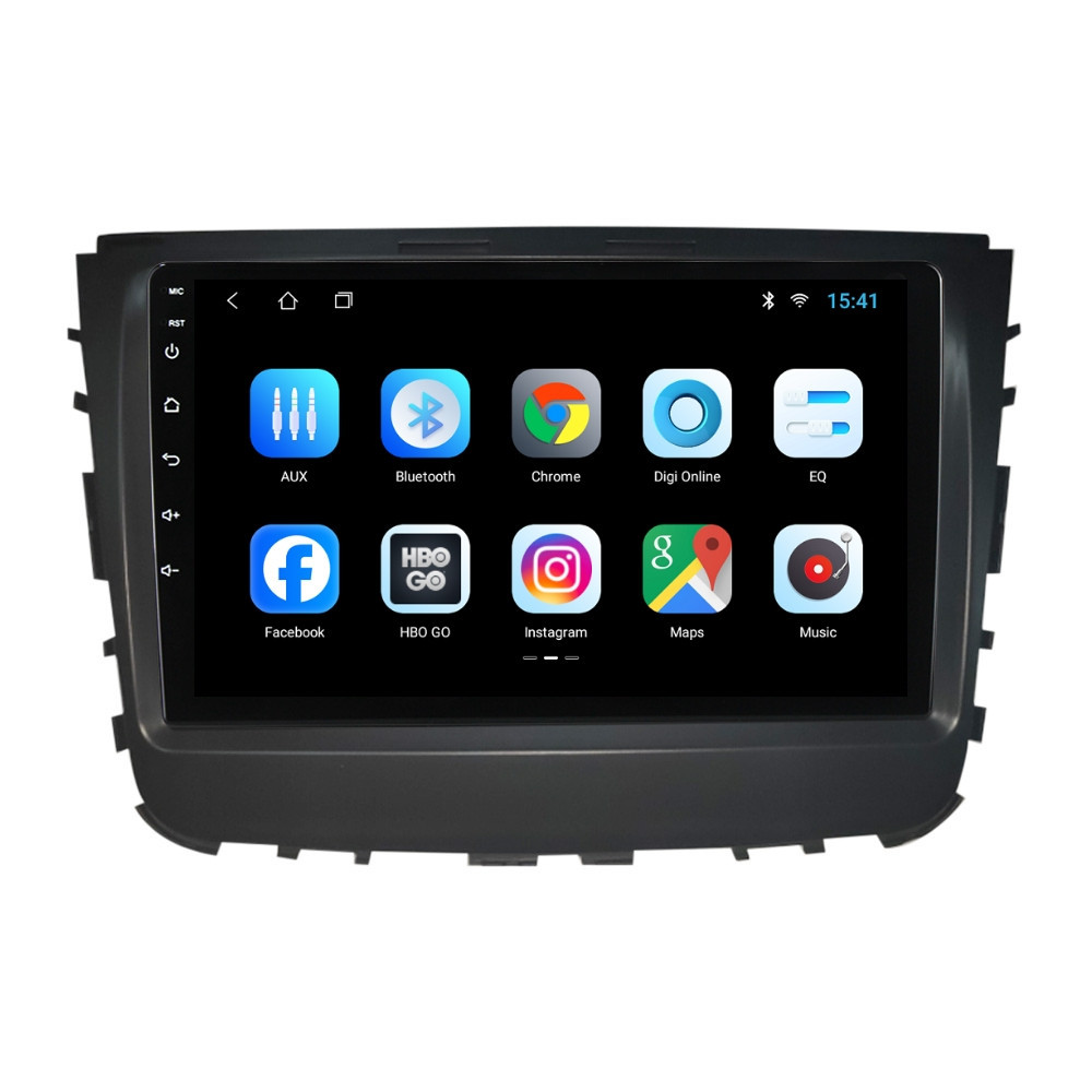 Navigatie dedicata cu Android Ssangyong Musso dupa 2018, 2GB RAM, Radio GPS Dual Zone, Display HD IPS 9