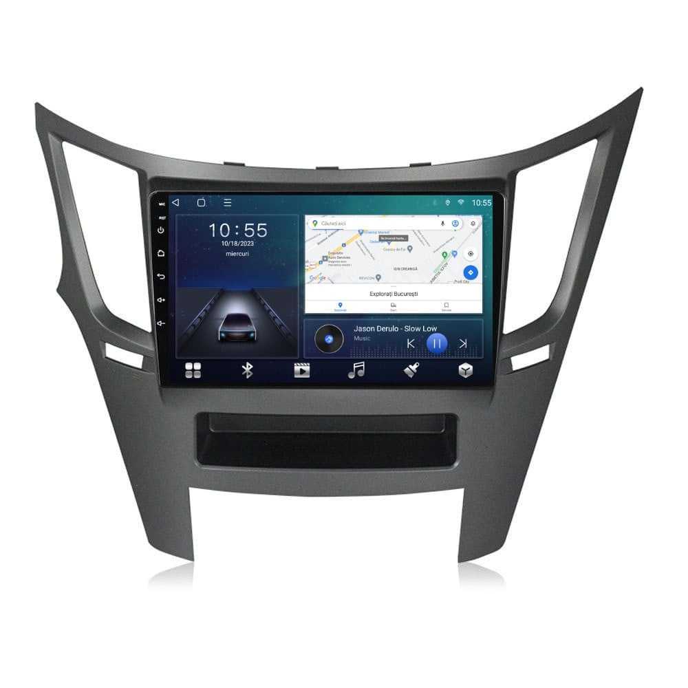 Navigatie dedicata cu Android Subaru Outback / Legacy 2009 - 2014, 2GB RAM, Radio GPS Dual Zone, Display HD QLED 9