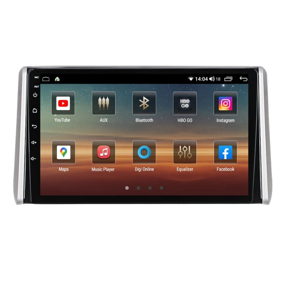 Navigatie dedicata cu Android Suzuki Across dupa 2020, 4GB RAM, Radio GPS Dual Zone, Display HD QLED 10