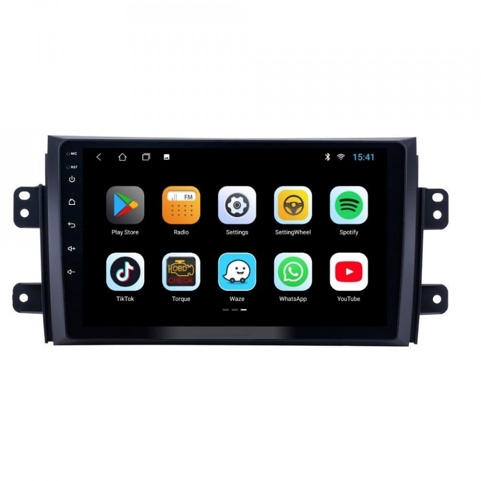 Navigatie dedicata cu Android Suzuki SX4 2006 - 2014, 2GB RAM, Radio GPS Dual Zone, Display HD IPS 9