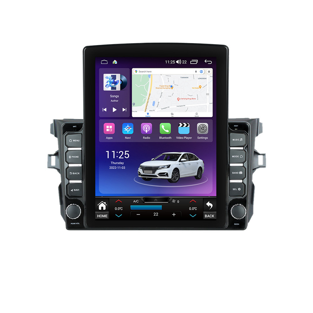 Navigatie dedicata cu Android Toyota Corolla 2007 - 2013, 8GB RAM, Radio GPS Dual Zone, Touchscreen IPS 9.7