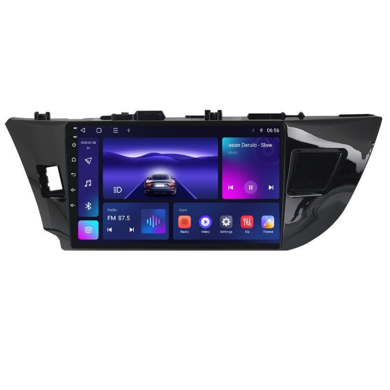 Navigatie dedicata cu Android Toyota Corolla 2013 - 2017, 2GB RAM, Radio GPS Dual Zone, Display HD QLED 10