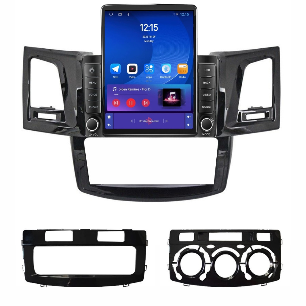 Navigatie dedicata cu Android Toyota Hilux VII 2004 - 2015, 2GB RAM, Radio GPS Dual Zone, Touchscreen IPS 9.7