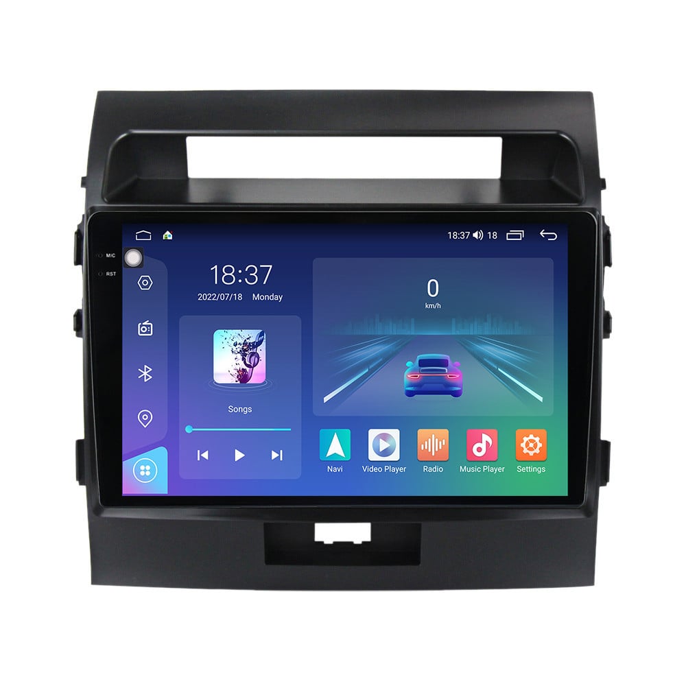 Navigatie dedicata cu Android Toyota Land Cruiser J200 2008 - 2015, 4GB RAM, Radio GPS Dual Zone, Display 2K QLED 10.36