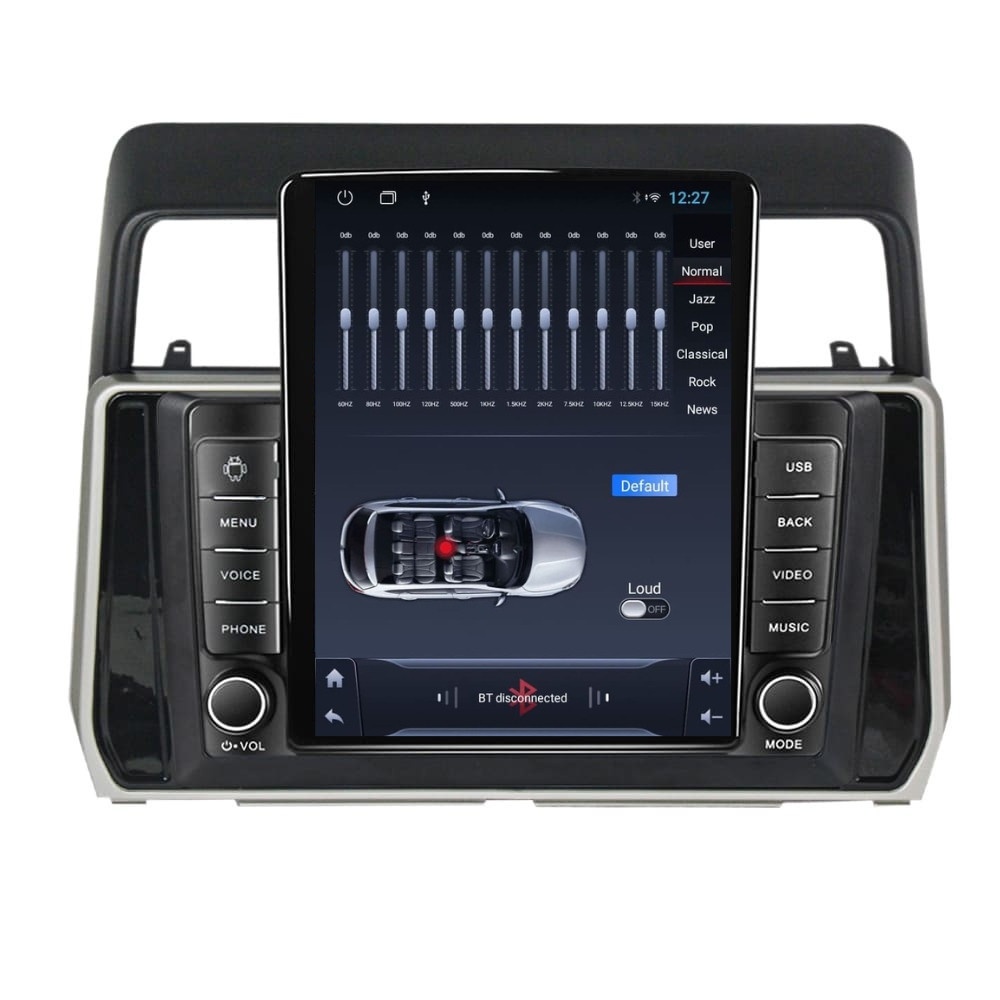 Navigatie dedicata cu Android Toyota Land Cruiser Prado J150 dupa 2017, 2GB RAM, Radio GPS Dual Zone, Touchscreen IPS 9.7" HD tip Tesla, Internet Wi-Fi, Bluetooth, MirrorLink, USB - Imagine 6