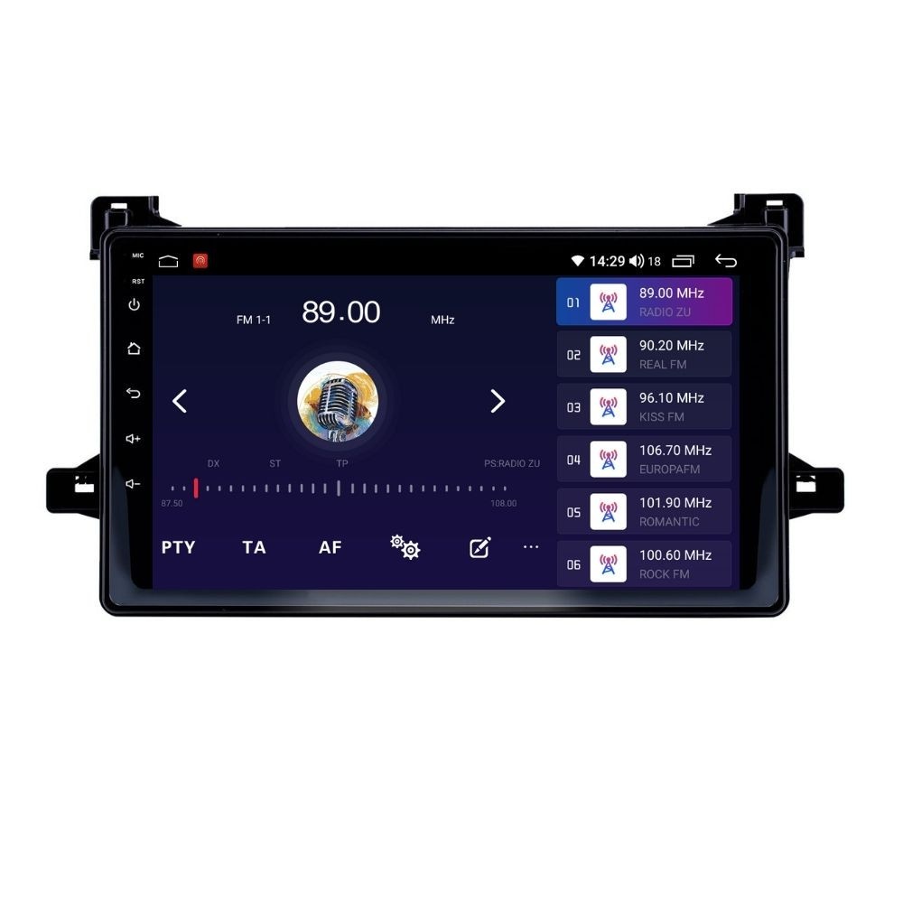 Navigatie dedicata cu Android Toyota Prius W5 dupa 2015, 2GB RAM, Radio GPS Dual Zone, Display HD QLED 9