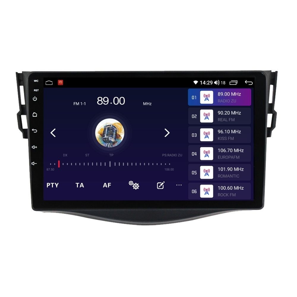 Navigatie dedicata cu Android Toyota Rav4 III 2005 - 2013, 2GB RAM, Radio GPS Dual Zone, Display HD QLED 9
