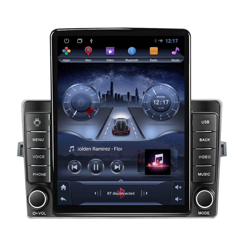 Navigatie dedicata cu Android Toyota Verso 2009 - 2018, 1GB RAM, Radio GPS Dual Zone, Touchscreen IPS 9.7