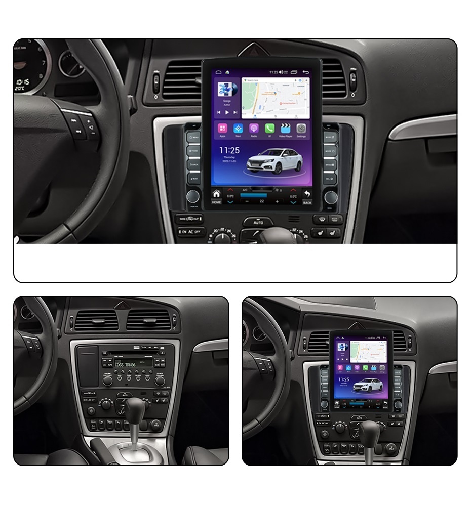 Navigatie dedicata cu Android Volvo S60 I 2000 - 2004, 8GB RAM, Radio GPS Dual Zone, Touchscreen IPS 9.7