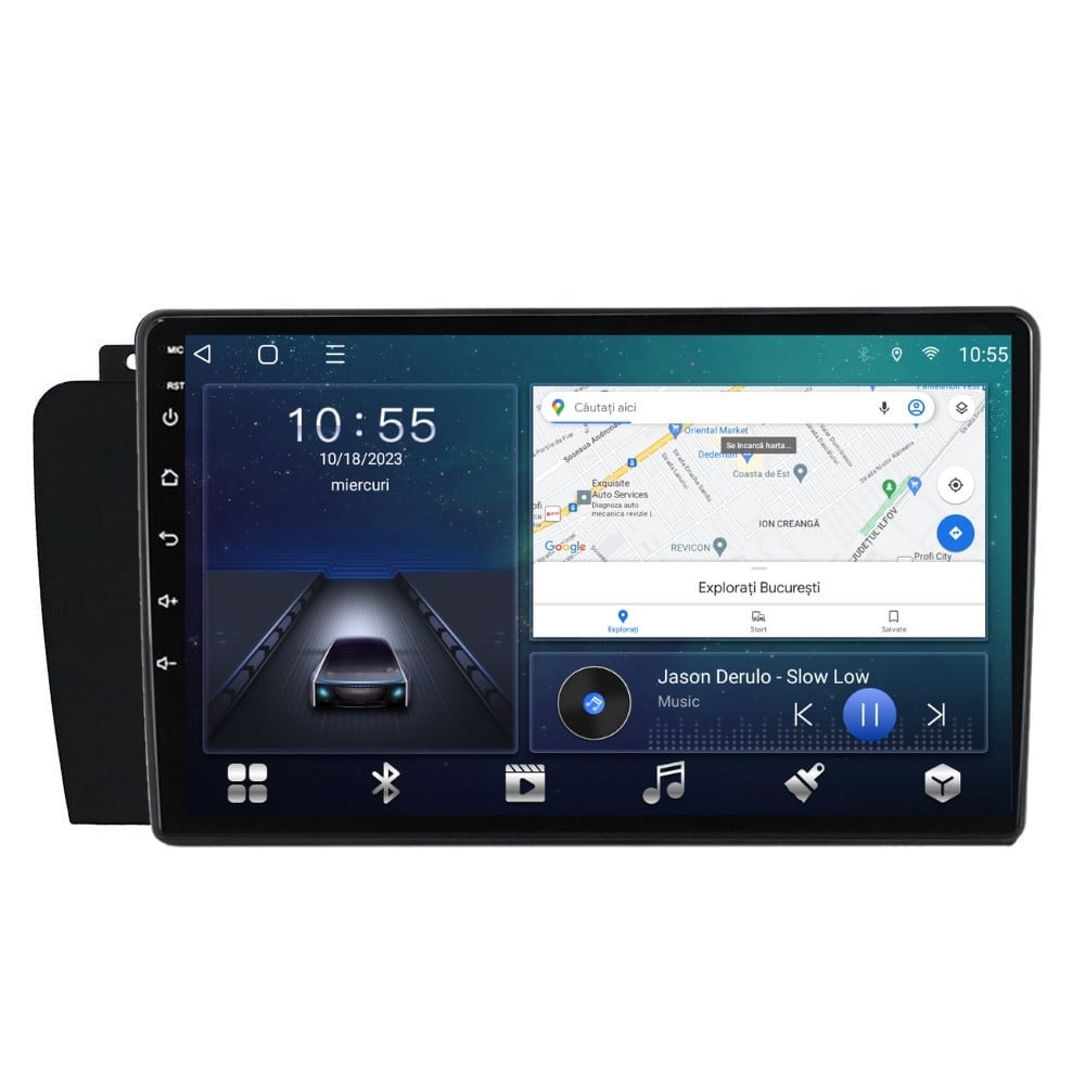 Navigatie dedicata cu Android Volvo S60 I 2004 - 2010, 3GB RAM, Radio GPS Dual Zone, Display HD QLED 9