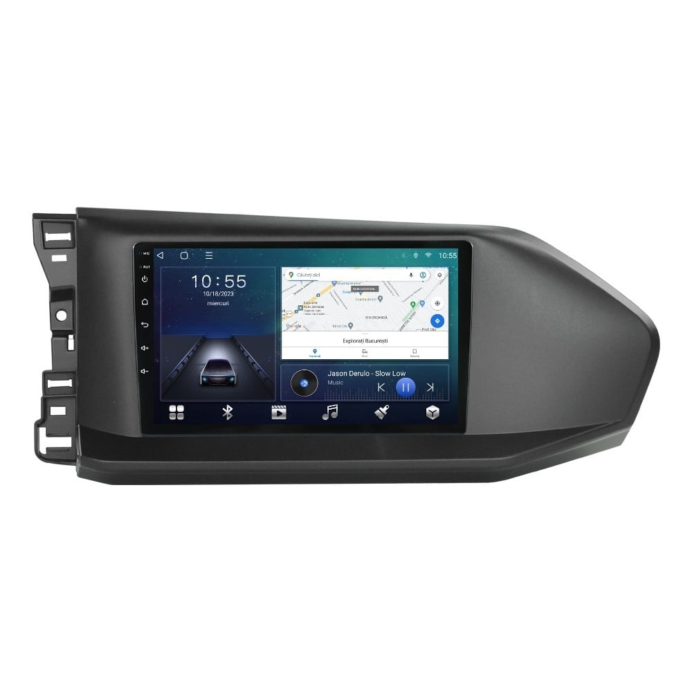 Navigatie dedicata cu Android VW Caddy dupa 2020, 2GB RAM, Radio GPS Dual Zone, Display HD QLED 9