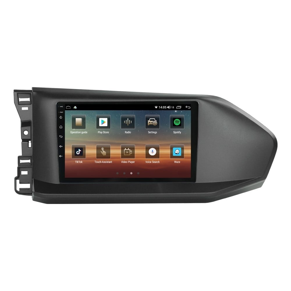 Navigatie dedicata cu Android VW Caddy dupa 2020, 6GB RAM, Radio GPS Dual Zone, Display HD QLED 9