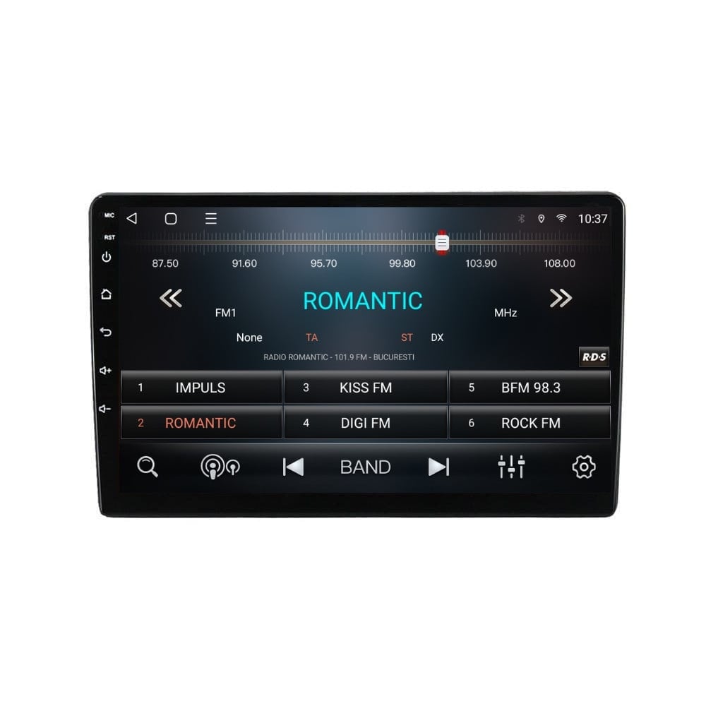 Navigatie dedicata cu Android VW Fox 2003 - 2016, 3GB RAM, Radio GPS Dual Zone, Display HD QLED 9