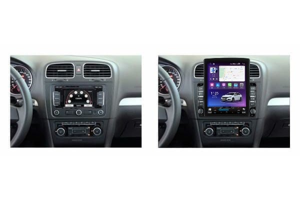 Navigatie dedicata cu Android VW Golf VI 2008 - 2014, 4GB RAM, Radio GPS Dual Zone, Touchscreen IPS 9.7