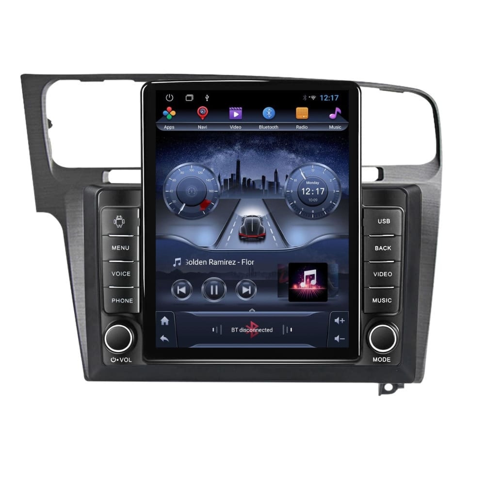 Navigatie dedicata cu Android VW Golf VII 2012 - 2019, argintiu, 2GB RAM, Radio GPS Dual Zone, Touchscreen IPS 9.7