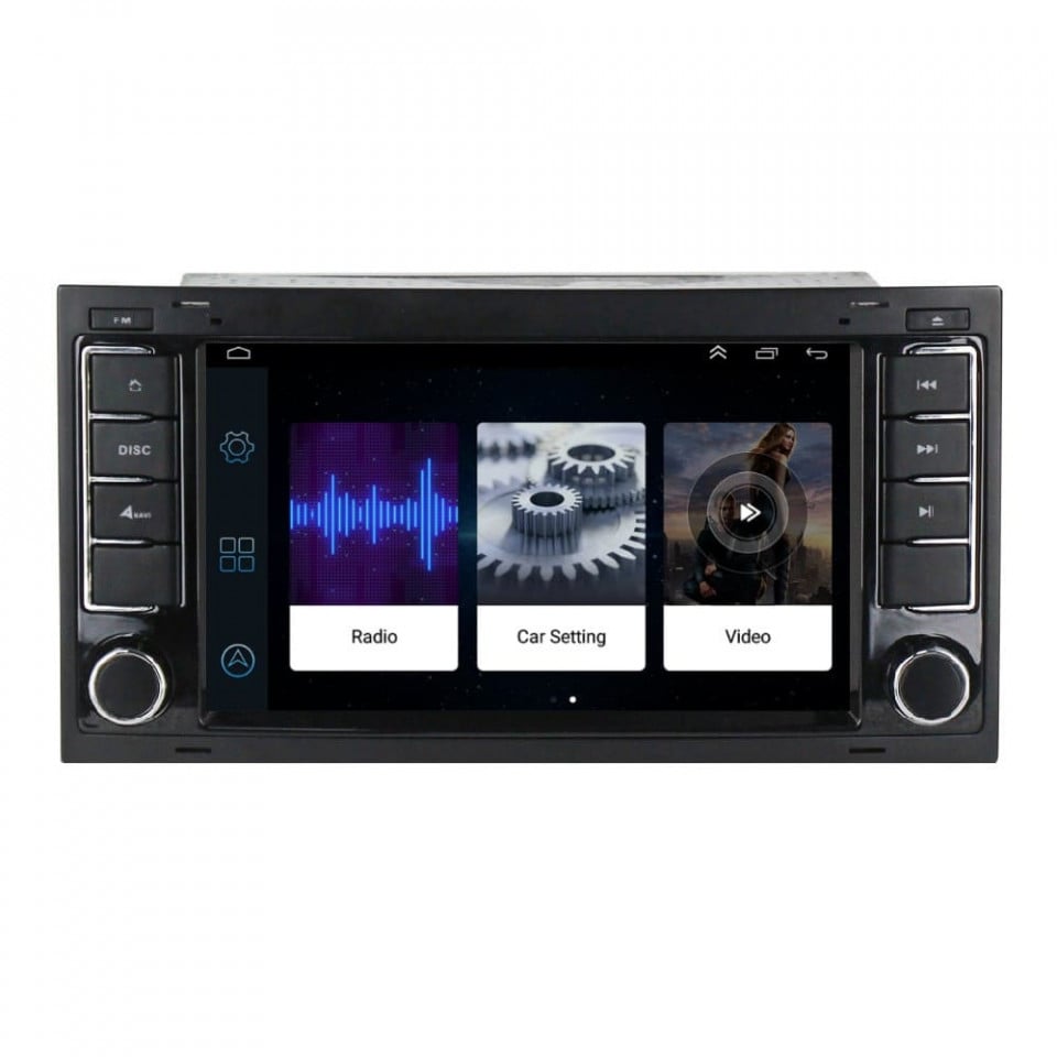 Navigatie dedicata cu Android VW Multivan V 2003 - 2015, 2GB RAM, Radio GPS Dual Zone, Display HD 7