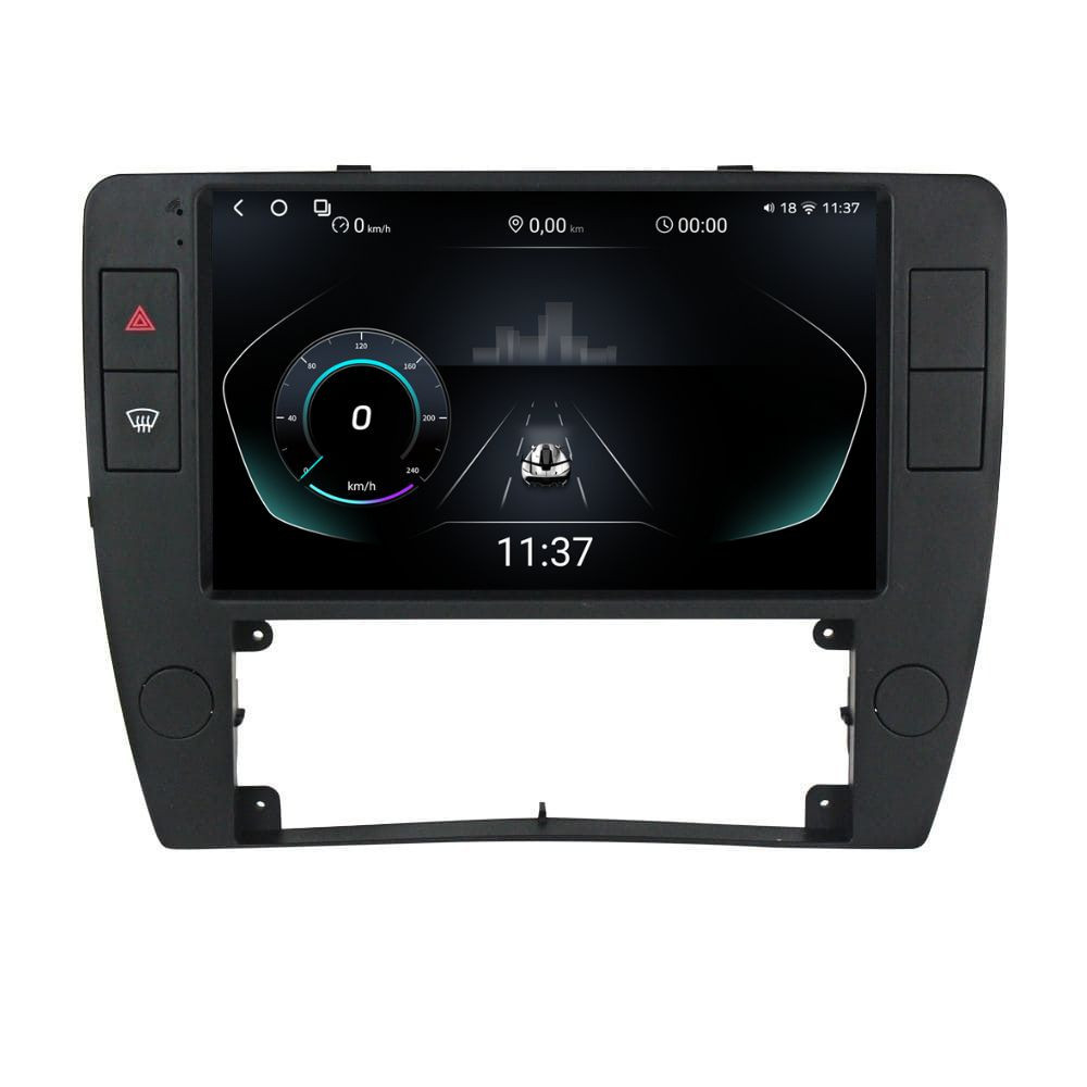 Navigatie dedicata cu Android VW Passat B5.5 2001 - 2005, 12GB RAM, Radio GPS Dual Zone, Display 2K QLED 9.5