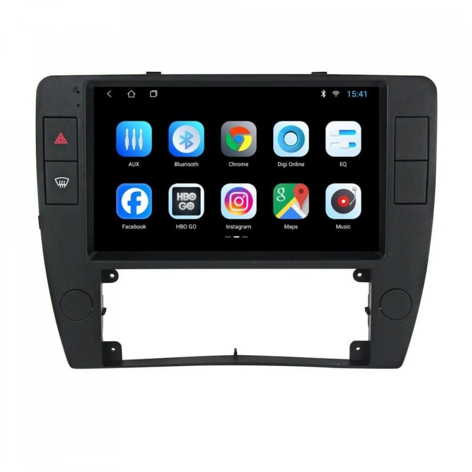 Navigatie dedicata cu Android VW Passat B5.5 2001 - 2005, 1GB RAM, Radio GPS Dual Zone, Display HD IPS 9