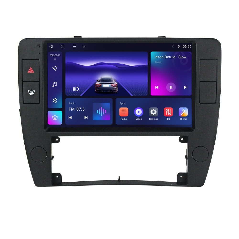 Navigatie dedicata cu Android VW Passat B5.5 2001 - 2005, 2GB RAM, Radio GPS Dual Zone, Display HD QLED 9