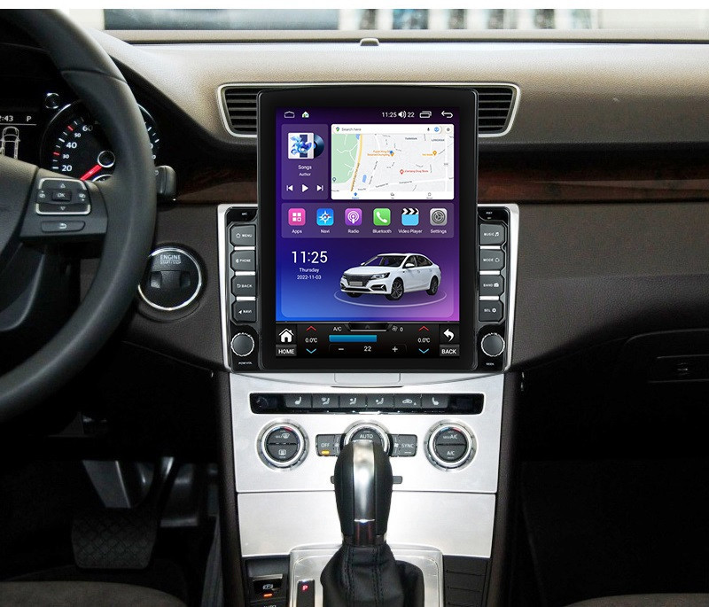 Navigatie dedicata cu Android VW Passat CC 2008 - 2018, 8GB RAM, Radio GPS Dual Zone, Touchscreen IPS 9.7