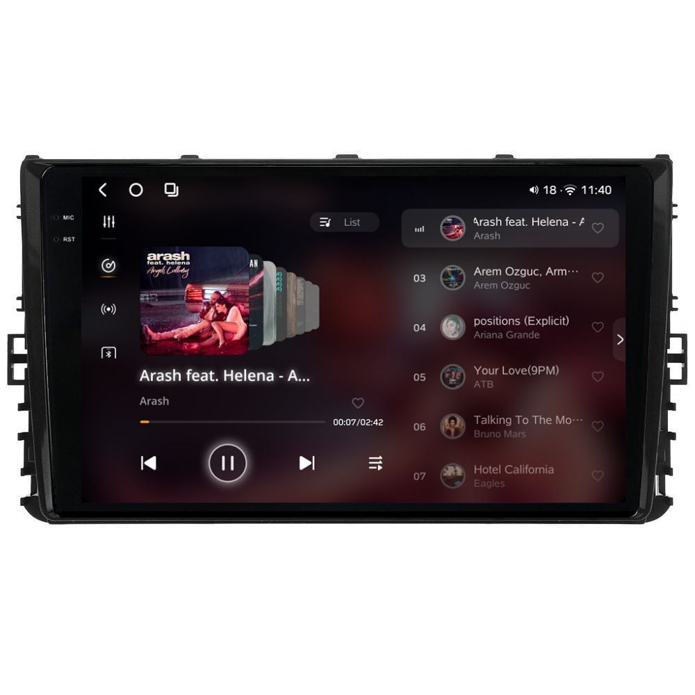 Navigatie dedicata cu Android VW T-Cross dupa 2018, 12GB RAM, Radio GPS Dual Zone, Display 2K QLED 9.5