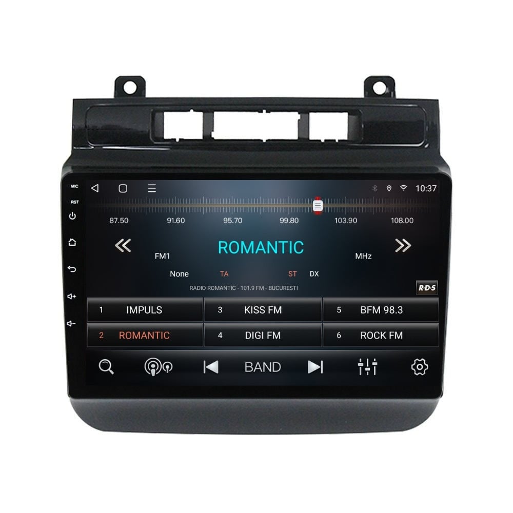 Navigatie dedicata cu Android VW Touareg 7P 2010 - 2018, 3GB RAM, Radio GPS Dual Zone, Display HD QLED 9